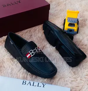 Original Bally Woven Drivers Shoes