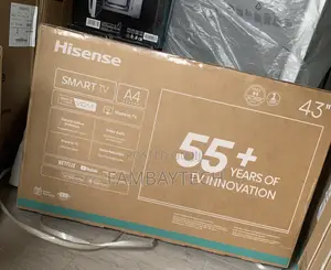 Sharp Display 43'' Hisense Smart Tv With Netflix, Youtube Prime Video