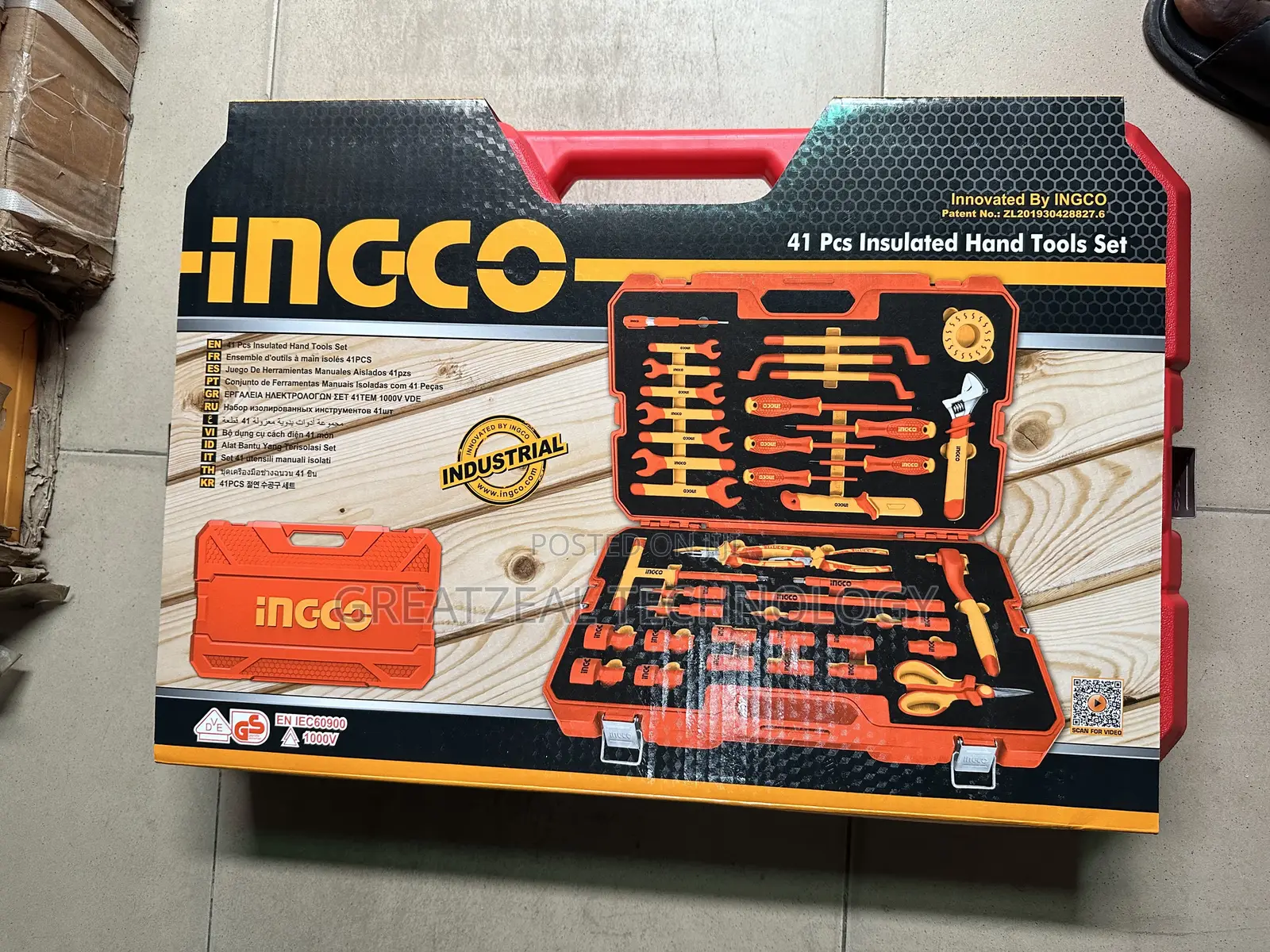 Ingco Insulated Hand Tools Set