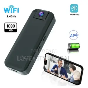 Mini Smart Clip-on Wifi Cb77w Camera Body Cam Night Vision Mobile App