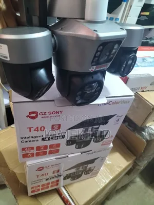 4view T40 Intelligent Solar PTZ Camera With 4 Lenses