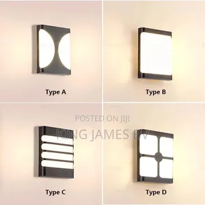 Plasticated Rect Outdoor Wall Light