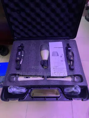 Samson 5-piece Dynamic Drum Microphone System With Mic Clips
