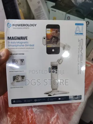 Powerology Magwave Al Tracking 3 Aixs Magnetic Smartphone Gimbal