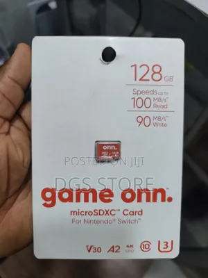 Onn Micro Sdxc Card Nintendo Switch 2 128gb Memory Card