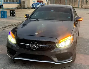 Mercedes-Benz C300 Sport 4dr AWD 4Matic Sedan (2.0L 4cyl 7A) 2015 Black