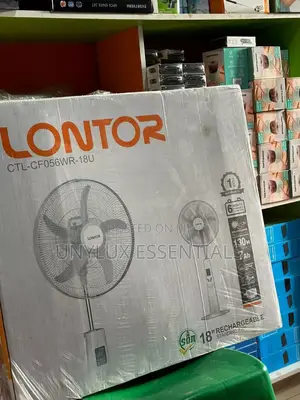Lontor CTL Cf056wr - 18 Inches Rechargeable Standing Fan With Remote