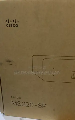 Brand New Cisco Meraki Ms220-8p-Hw