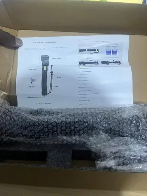 Rechargeable High Power Flashlight