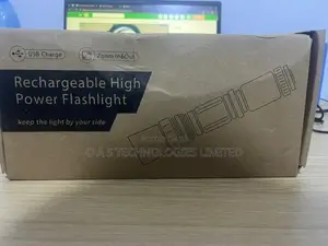 Rechargeable High Power Flashlight