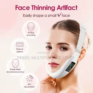 Facial Lifting Device Led Photon Therapy v Face Slimming Massager Skin