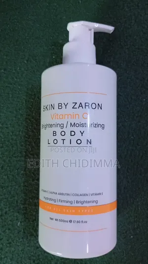 Skin by Zaron Brightening Body Lotion for Smooth Glowing Skin