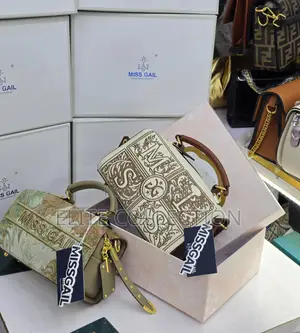 Miss Gail Fully Boxed Luxury Bag Available as Displayed