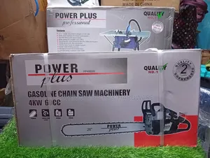 Power Plus Pp4000w Gasoline Chain Saw Machinery Box