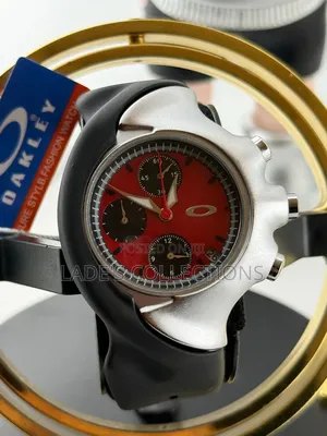 Original Oakley Detonator Wristwatch With Rubber Strap