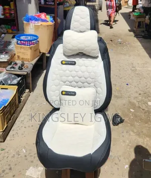 Smile Face Pure Leather Car Seat Cover