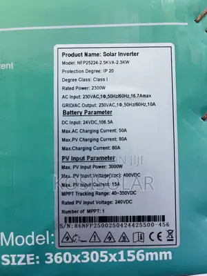 2.3kva 24v Kartel Hybrid Inverter
