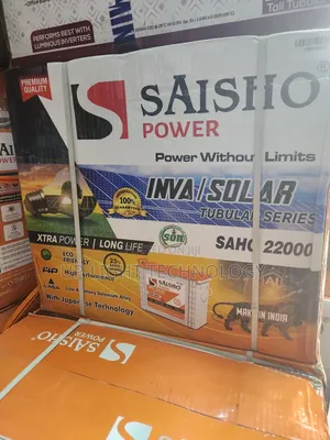 220ah 12v Saisho Tubular Battery