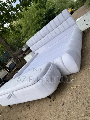 6 by 6 Bedframe With Open Ottoman