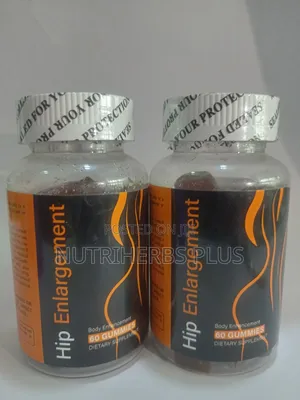 Hip Enlargement Gummy:Feminine Curves Support Buttock Fullness 2bottle