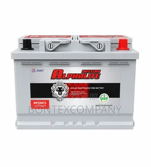 Alphalite Mf Din75 12v/75ah Battery