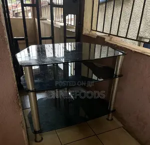 Tempered Glass Tv Stand