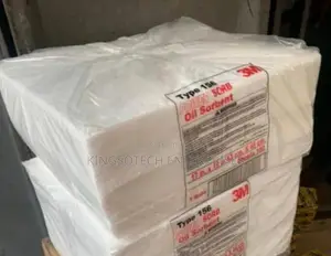 White Oil Absorbent Pads