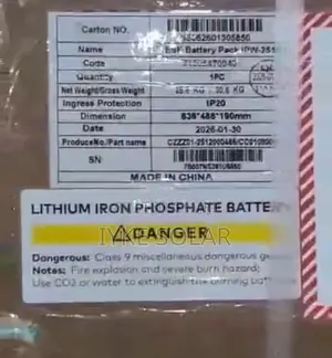 2.5kwh 24v Itel Lithium Ion Battery