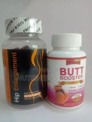Hip Enlargement Gummies and Butt Booster Capsules: Hip Butt Sexy Curvy
