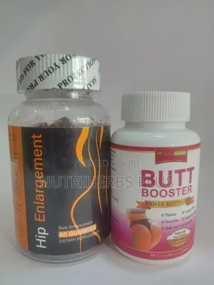 Hip Enlargement Gummies and Butt Booster Capsules: Hip Butt Sexy Curvy