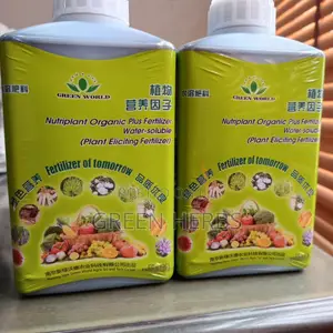 Nutriplant Organic Plus Fertilizer (2 Packs) 1 Litre Each