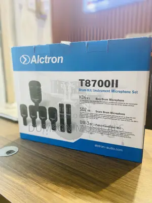 Alctron T8700ii Professional Drum Instrument Microphone Kit 7 Piece