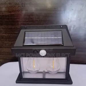 Solar Wall Lamp, Night and Motion Sensor