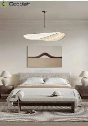 Wabi Sabi Led Silk Pendant Lights Nordic Lamps for Dining Bedroom