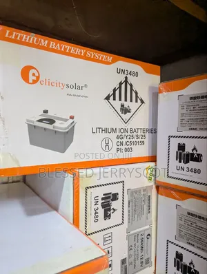 Felicity 2.5kwh 12v Lithium Ion Solar Inverter Batteries Available 