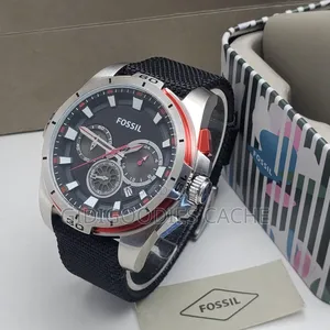 Fossil Black Chronograph Sport Watch