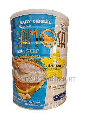 Lamosa Nutri Gold Rice Banana Baby Cereal