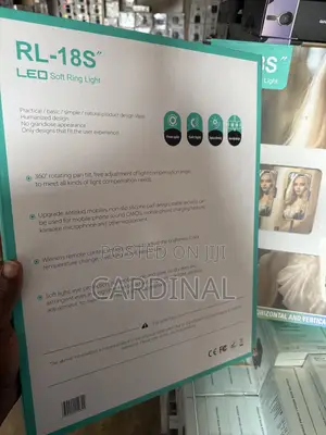 Rs18 Ring Light With Usb Charging Port