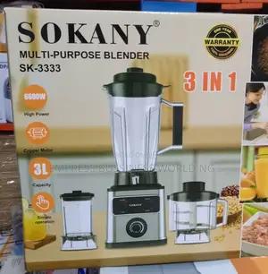Sokany 3 in 1 Blender