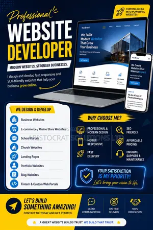 Web Developer, Social Media Manager, Cac Agent, Digital Marketer