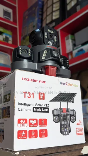 Triple Lens T31 Intelligent Solar PTZ Camera