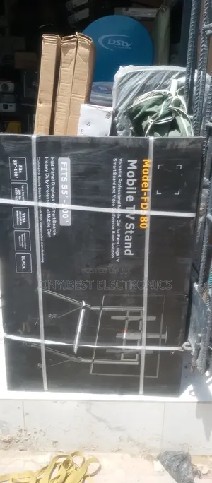 55 to 100 Inches Mobile Tv Stand