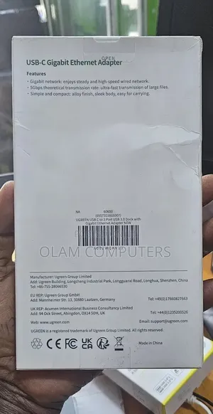 Ugreen Usb-C Gigabit Ethernet Adapter