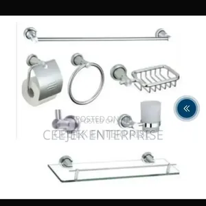7 Pcs Anty Rust Bathroom Accessories