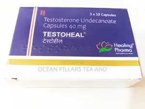 Testosterone Undecanoate Capsules 40 Mg Testoheal (3 X 10 Capsules)