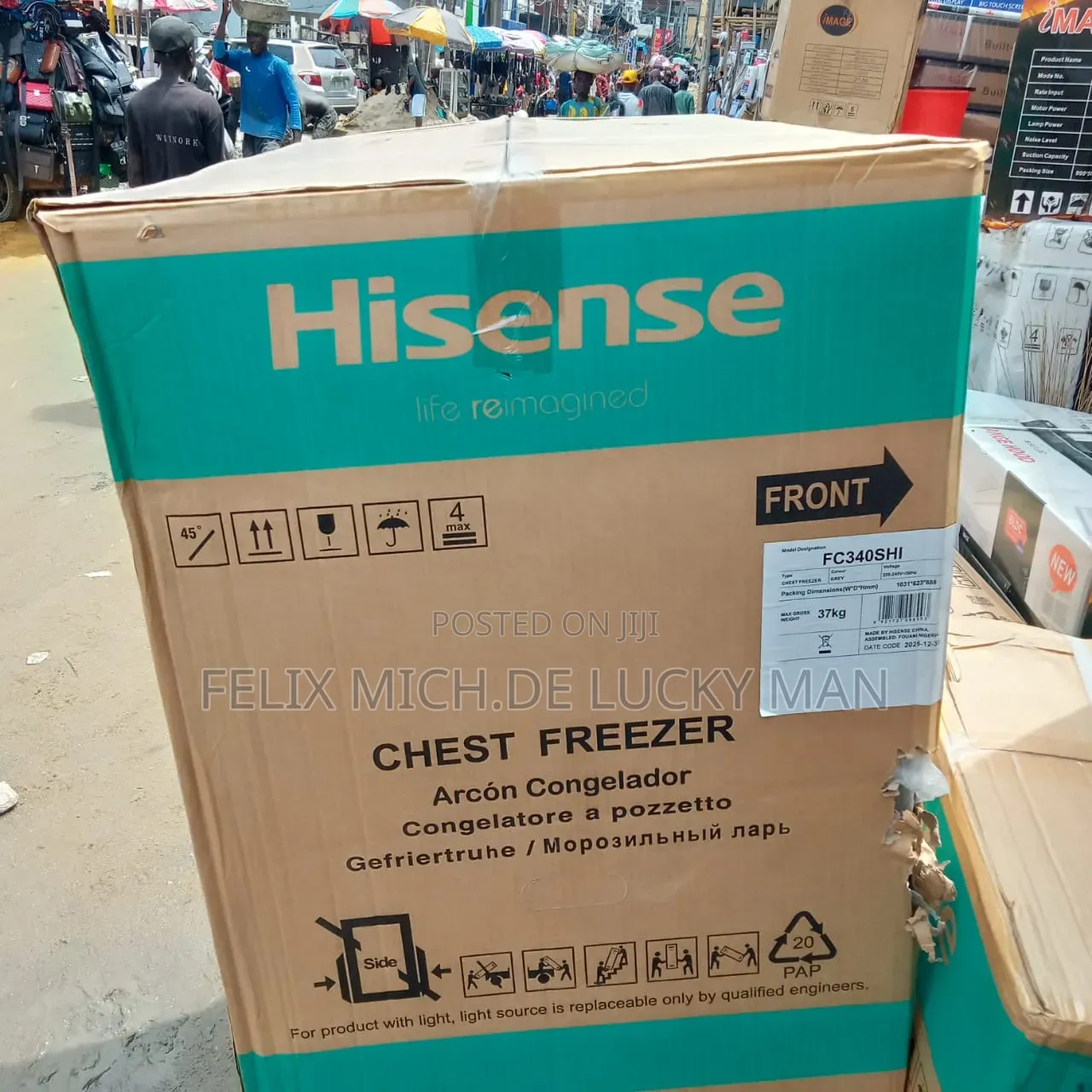 Hisense Freezer 340sh