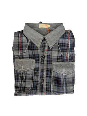 M D Long-Sleeve Cotton Shirt