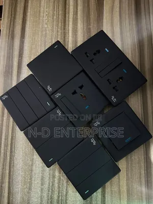 Black Switch Nd Socket
