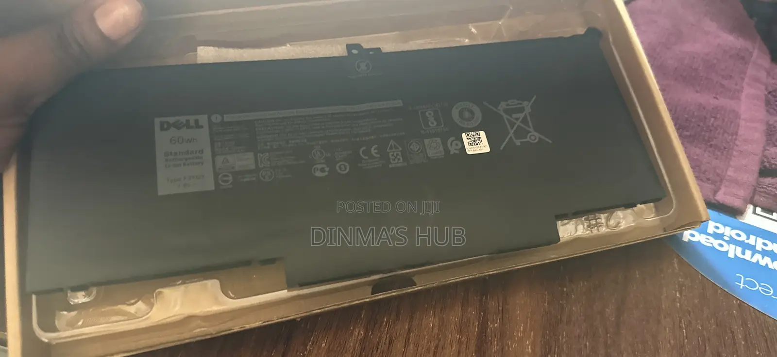 Dell 7480, F3ygt Battery