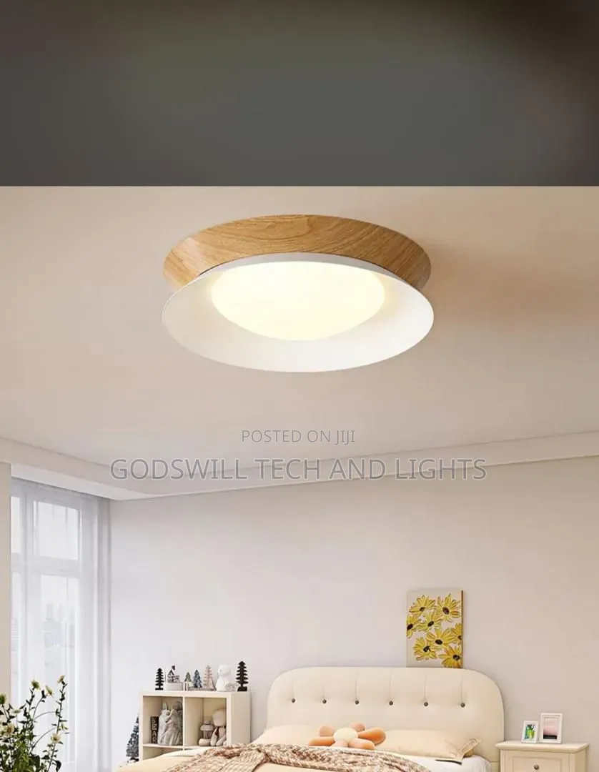 Double Half Round Led Ceiling Light